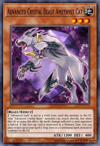 crystal beast duel links|Crystal Beast Amethyst Cat .